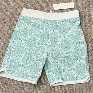 NWT! Minnow Boys Green Boardshort.  Sz. 11-12